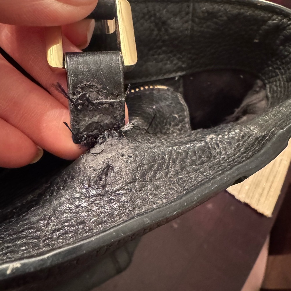Tory Burch Black Leather Tote Bag - Picture 10 of 11